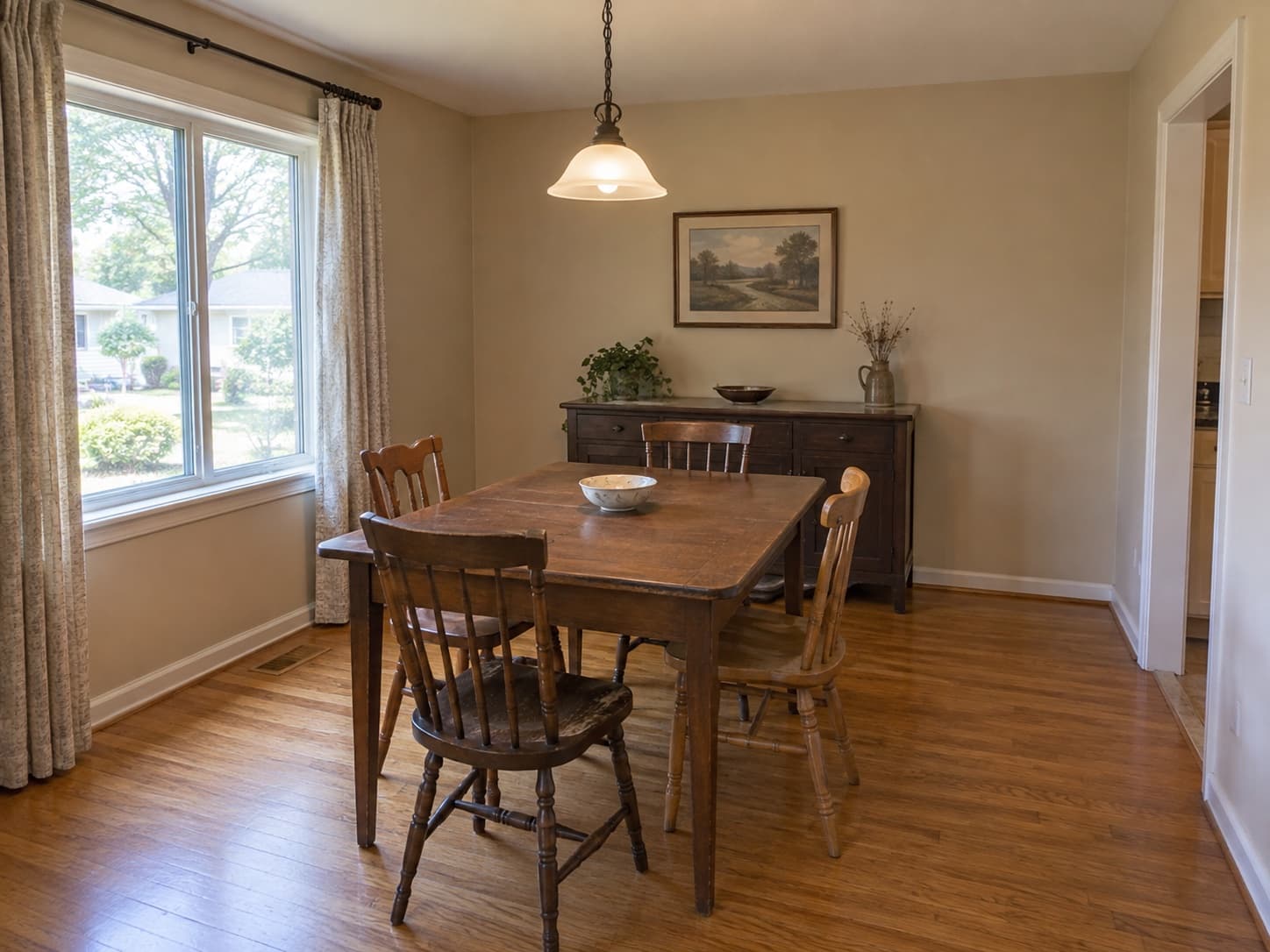 Explore a new direction for your dining room: Before
