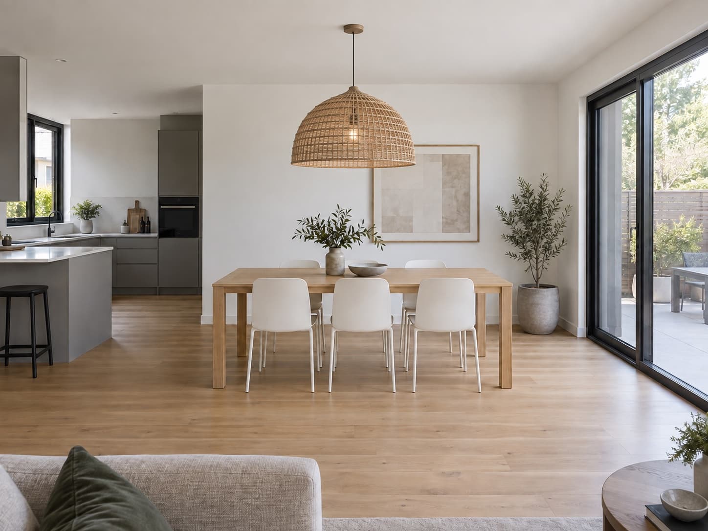 Find lighting that suits your dining space: After
