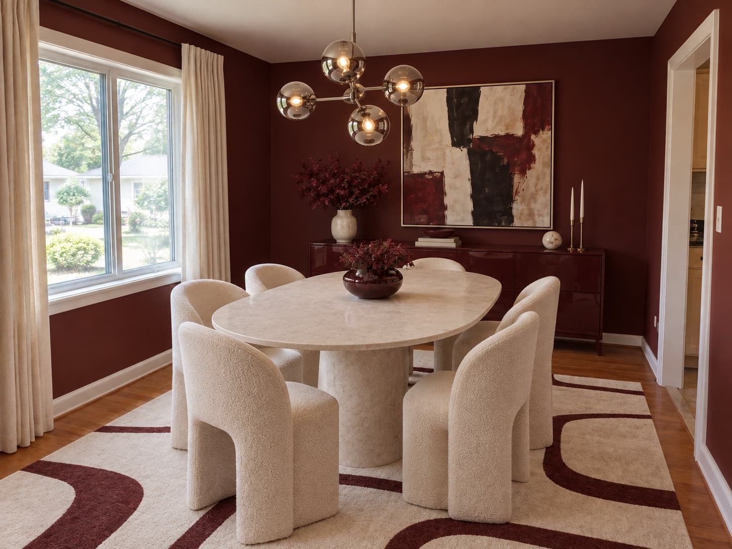 Explore a new direction for your dining room: After