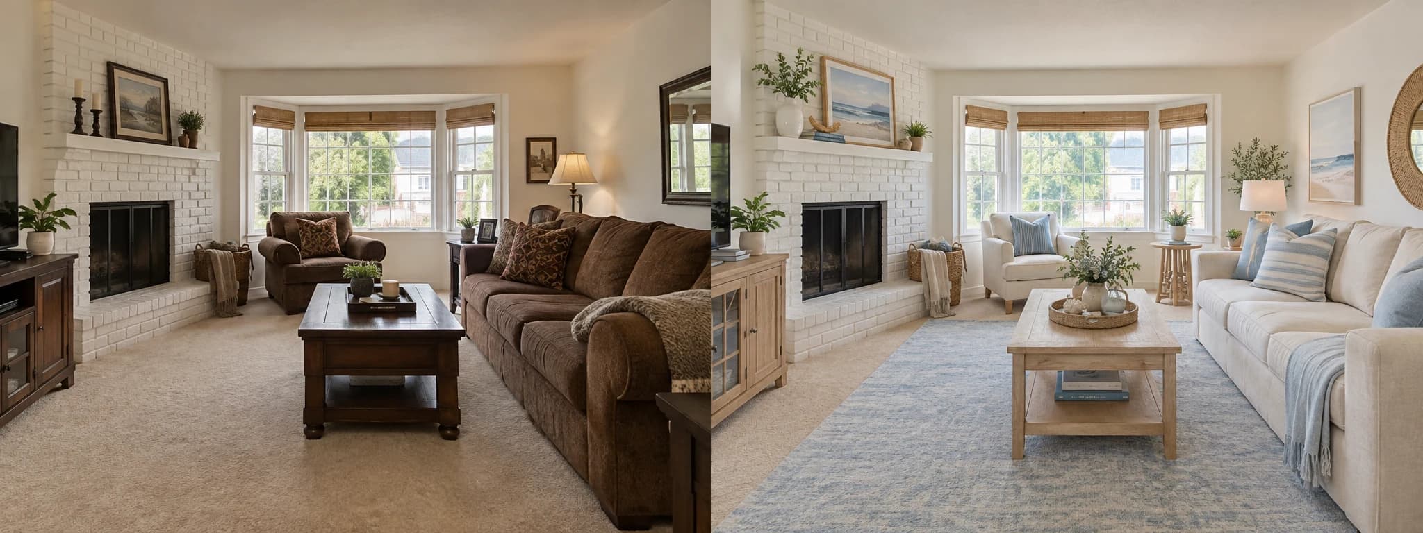 The space before the changes
