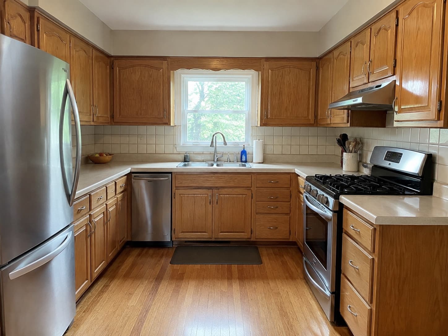 Explore new kitchen materials and finishes: Before
