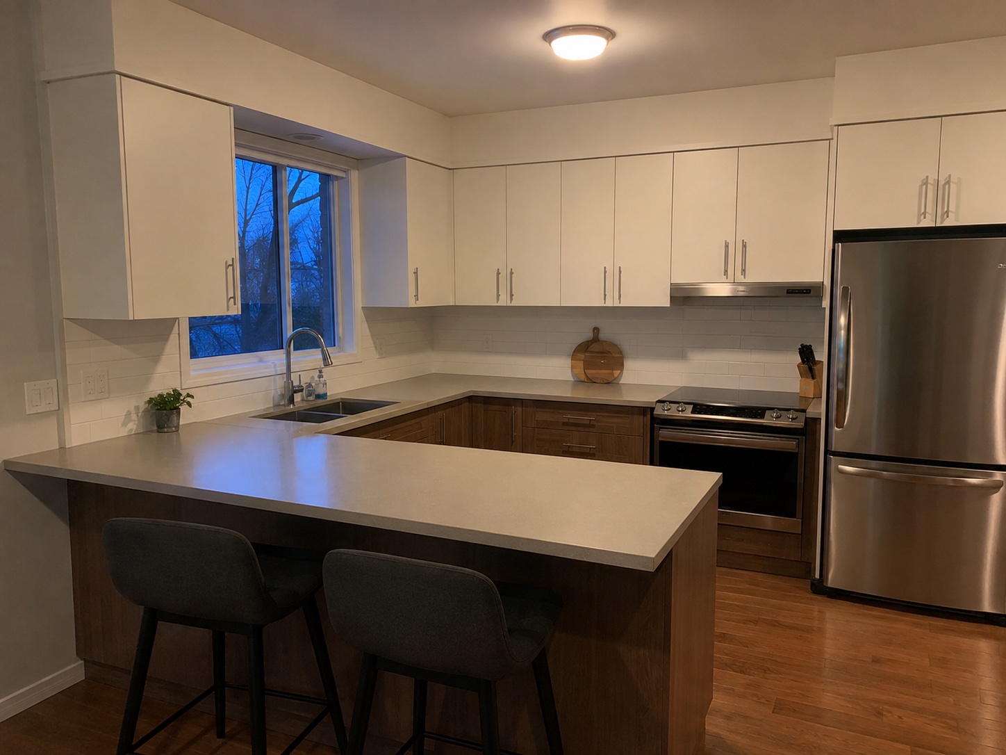 Rethink your kitchen lighting: Before