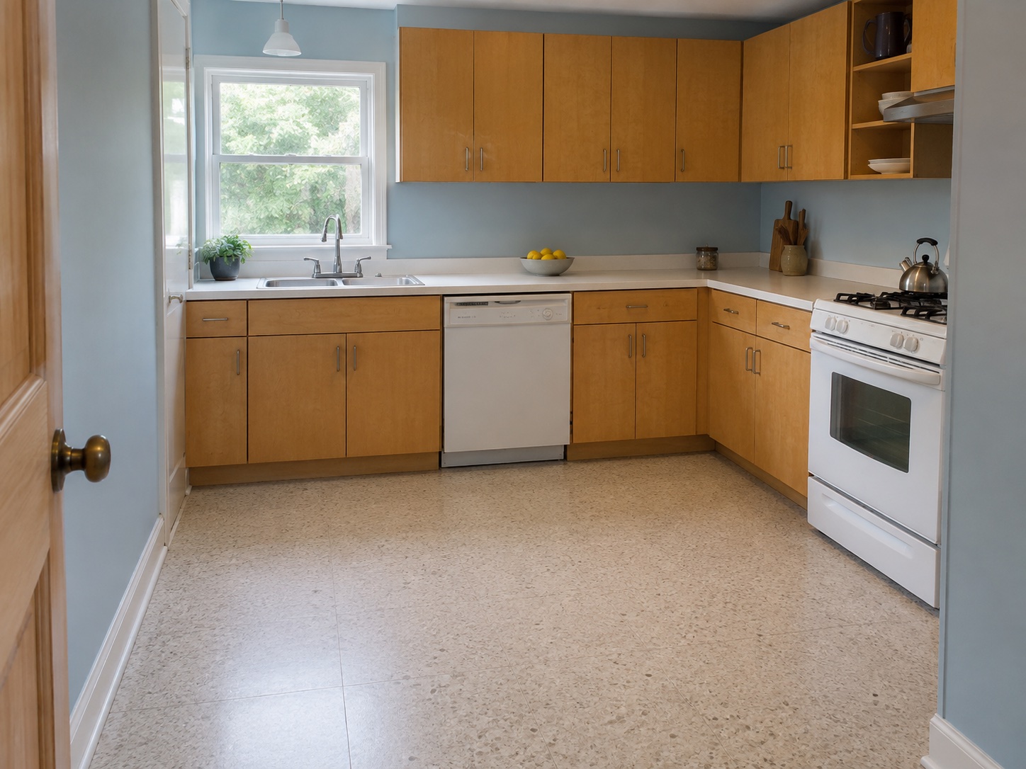 Make room for prep and storage: Before