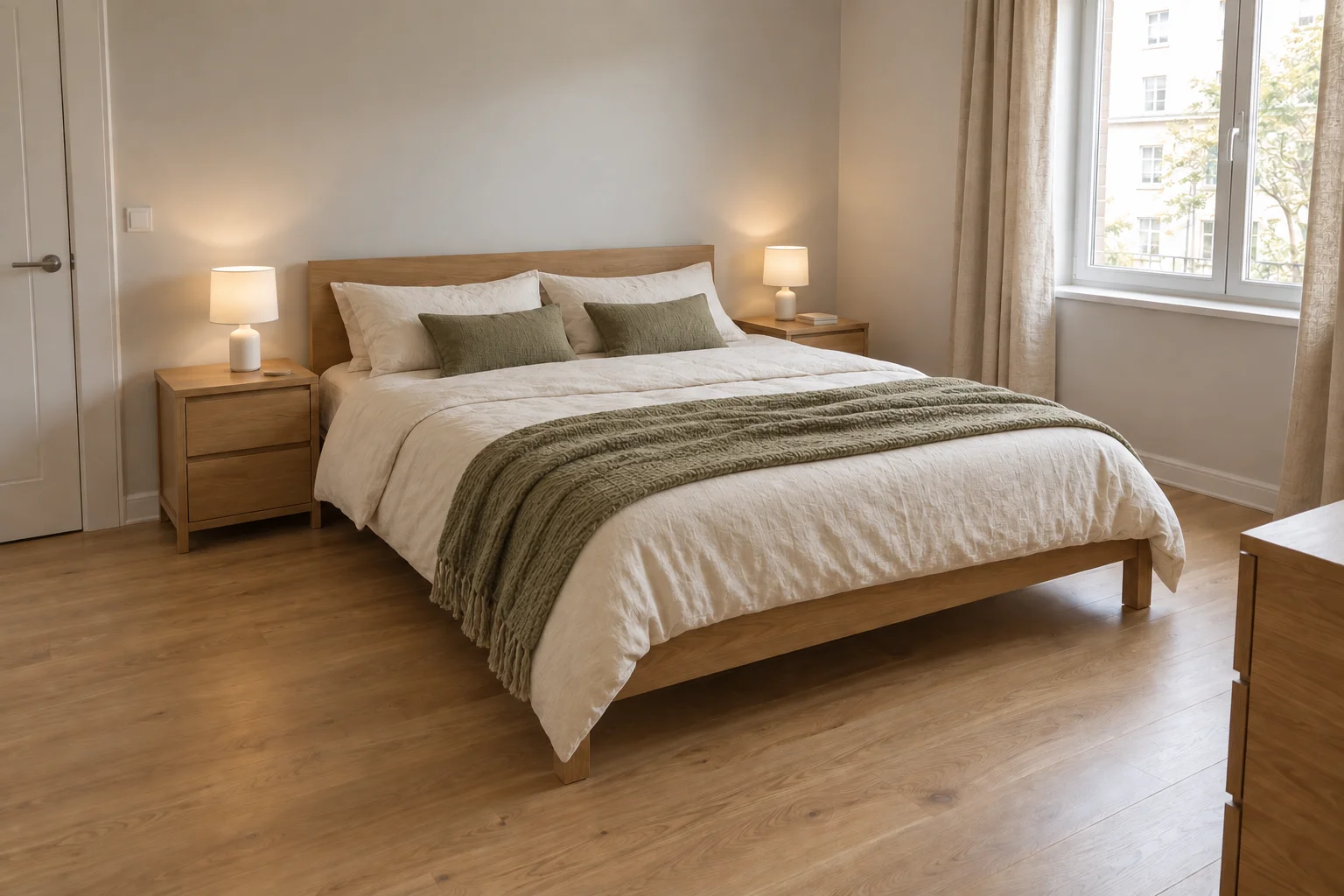 Decorate your bedroom around the bed you love: After